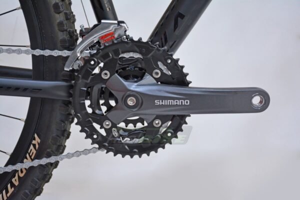 Bicicleta 29 GTS X4 ALIVIO 2X9 FREIO HIDRAULICO BLACK - Imagem 8